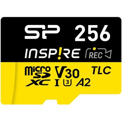 Tarjeta de memoria Silicon Power Inspire 256GB - UHS-I U3 V30 - 4K TLC Tarjeta de memoria Silicon Power Inspire 256GB - UHS-I U3 V30 - 4K TLC