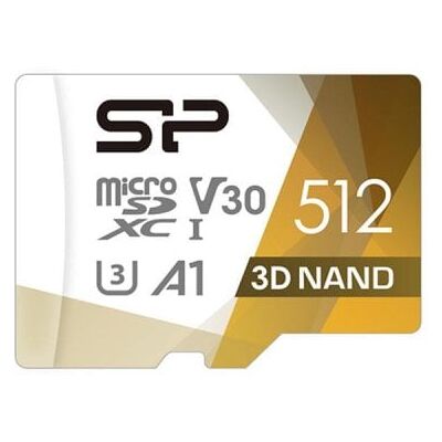 silicon-power Tarjeta MicroSDXC Silicon Power SP512GBSTXDU3V20AB 512GB 100MB/s UHS-I U3 V30 silicon-power Tarjeta MicroSDXC Silicon Power SP512GBSTXDU3V20AB 512GB 100MB/s UHS-I U3 V30