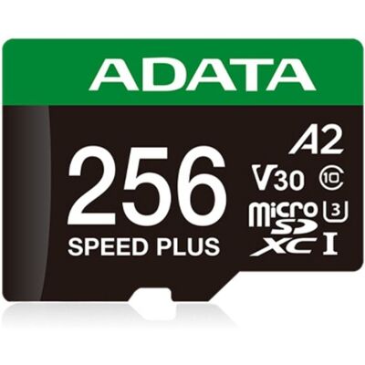 Tarjeta microSDXC ADATA Speed Plus 256 GB UHS-I U3 A2 V30 Clase 10 Tarjeta microSDXC ADATA Speed Plus 256 GB UHS-I U3 A2 V30 Clase 10