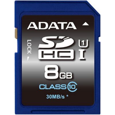Adata Premier SDHC 8GB Clase 10 UHS-I Adata Premier SDHC 8GB Clase 10 UHS-I