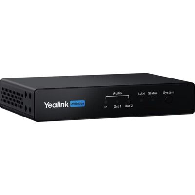 Halteración Yealink AVBridge para conferencias con audio y señal A/V Halteración Yealink AVBridge para conferencias con audio y señal A/V