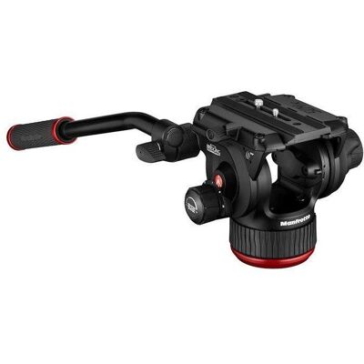Cabeza para trípode Manfrotto 504X fluida aluminio contrapeso 12 kg base plana Cabeza para trípode Manfrotto 504X fluida aluminio contrapeso 12 kg base plana
