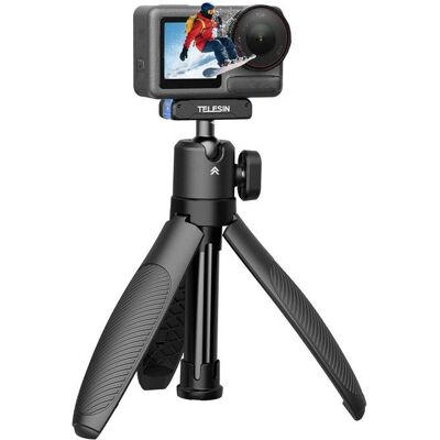 Varilla Telesin DJI Action con Trípode Liberación Rápida Varilla Telesin DJI Action con Trípode Liberación Rápida