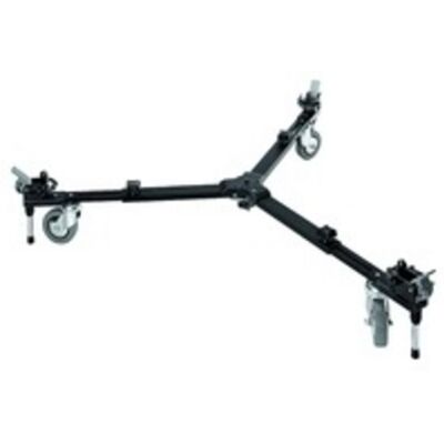 Trípode Manfrotto 127VS Variable Spread Basic Dolly aluminio 3 patas negro 12,4 cm Trípode Manfrotto 127VS Variable Spread Basic Dolly aluminio 3 patas negro 12,4 cm