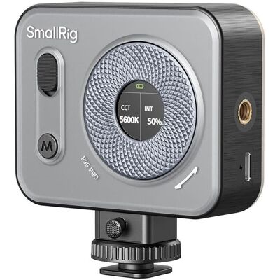 Luz De Vídeo Led Mini Smallrig 4660 Vibe P96 Pro, Negra Luz De Vídeo Led Mini Smallrig 4660 Vibe P96 Pro, Negra