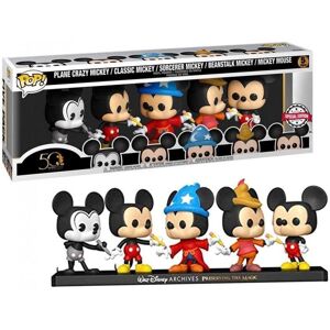 funko-inc Pack Funko Pop Disney Archivos Premium Mickey Mouse 5 Figuras funko-inc Pack Funko Pop Disney Archivos Premium Mickey Mouse 5 Figuras