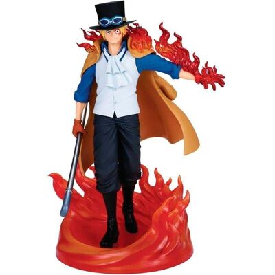 Figura coleccionable Banpresto Sabo One Piece Shukko Logia Edición especial 17 cm Figura coleccionable Banpresto Sabo One Piece Shukko Logia Edición especial 17 cm