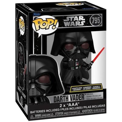 funko-brand Figura coleccionable Funko Pop Star Wars Darth Vader Lights and Sounds vinilo 12,2 cm funko-brand Figura coleccionable Funko Pop Star Wars Darth Vader Lights and Sounds vinilo 12,2 cm