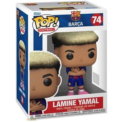 funko-brand Figura Funko Pop FC Barcelona Lamine Yamal vinilo 10,7 cm caja ventana funko-brand Figura Funko Pop FC Barcelona Lamine Yamal vinilo 10,7 cm caja ventana