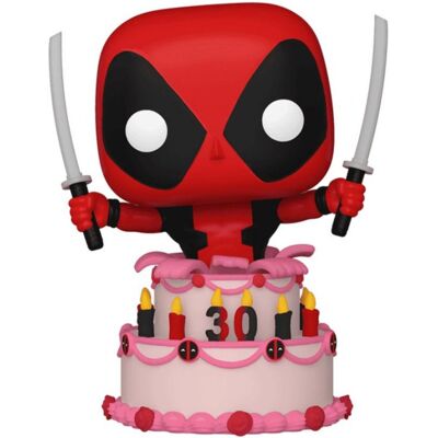 funko-brand Figura de Colección Funko Pop! Deadpool In Cake de Vinilo de 108 mm funko-brand Figura de Colección Funko Pop! Deadpool In Cake de Vinilo de 108 mm