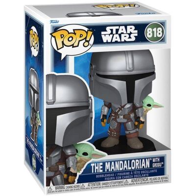 funko-inc Figura Funko Pop! The Mandalorian y Grogu Vinilo 11,2 cm Star Wars funko-inc Figura Funko Pop! The Mandalorian y Grogu Vinilo 11,2 cm Star Wars
