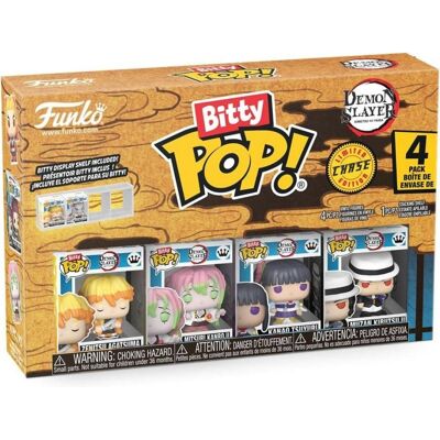 funko-inc Figura Funko Bitty Pop! 4 Pack Demon Slayer Zenitsu Agatsuma funko-inc Figura Funko Bitty Pop! 4 Pack Demon Slayer Zenitsu Agatsuma