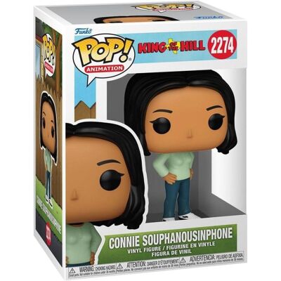 funko-inc Figura Coleccionable Funko Pop! Animation Rey de la Colina Connie Souphanousinphone funko-inc Figura Coleccionable Funko Pop! Animation Rey de la Colina Connie Souphanousinphone