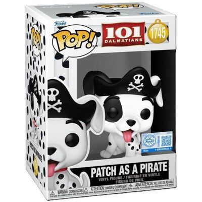 funko-inc Figura POP! Vinyl Patch disfrazado de pirata 101 Dálmatas Funko funko-inc Figura POP! Vinyl Patch disfrazado de pirata 101 Dálmatas Funko