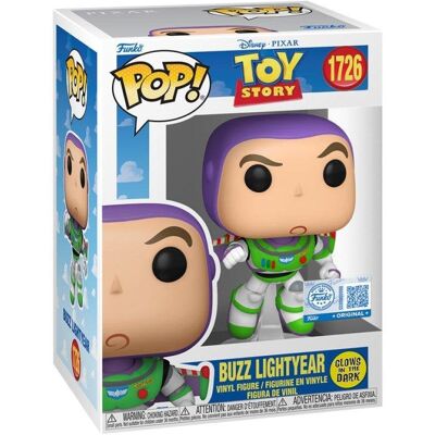 funko-inc Figura Pop! Funko Buzz Lightyear Toy Story Brilla en la Oscuridad 10,4 cm funko-inc Figura Pop! Funko Buzz Lightyear Toy Story Brilla en la Oscuridad 10,4 cm