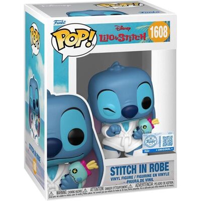 funko-inc Figura Funko Pop! Disney Lilo & Stitch Stitch en Bata Coleccionable Vinilo funko-inc Figura Funko Pop! Disney Lilo & Stitch Stitch en Bata Coleccionable Vinilo