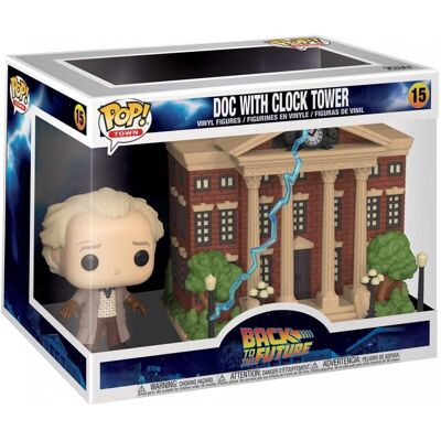 funko-inc Funko Pop Town Regreso al Futuro Doc con Torre del Reloj funko-inc Funko Pop Town Regreso al Futuro Doc con Torre del Reloj