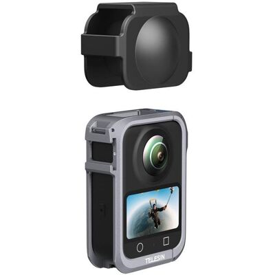 Carcasa metálica Telesin para DJI Osmo 360 con montaje universal Carcasa metálica Telesin para DJI Osmo 360 con montaje universal