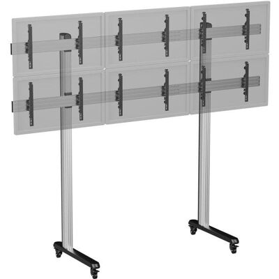 Kimex 031-2602K2 Soporte Videowall 6 Pantallas 50-55" VESA 200x200 a 600x400 Máx 300Kg Kimex 031-2602K2 Soporte Videowall 6 Pantallas 50-55" VESA 200x200 a 600x400 Máx 300Kg