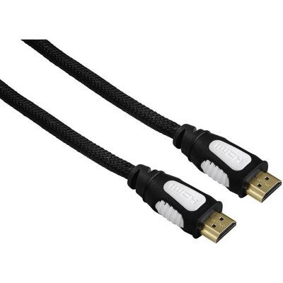 Cable HDMI Hama 1,5 m 2xHDMI 4K 3D Negro Cable HDMI Hama 1,5 m 2xHDMI 4K 3D Negro