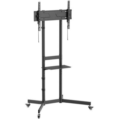 IGGUAL SRTV75 Soporte TV suelo ruedas 32 a 75" VESA 100x100 a 600x400 Máx 70Kg IGGUAL SRTV75 Soporte TV suelo ruedas 32 a 75" VESA 100x100 a 600x400 Máx 70Kg