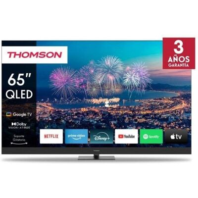 TV Thomson QLED 65QG6C14 65" 4K Ultra HD Smart TV Google TV Dolby Atmos TV Thomson QLED 65QG6C14 65" 4K Ultra HD Smart TV Google TV Dolby Atmos