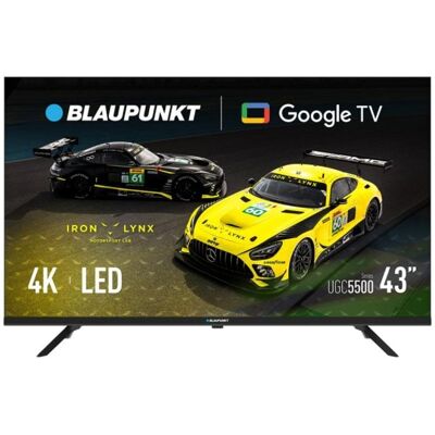 TV Blaupunkt LED 43UGC5500S 43" 4K Ultra HD Google TV Dolby Audio Smart TV TV Blaupunkt LED 43UGC5500S 43" 4K Ultra HD Google TV Dolby Audio Smart TV