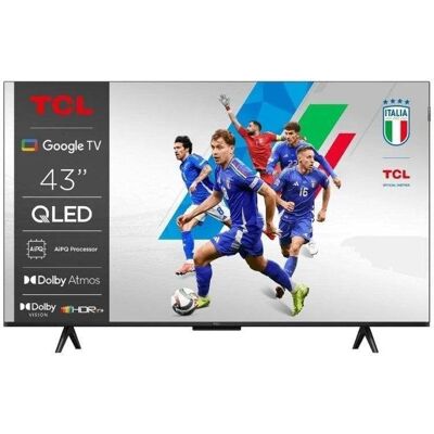 tcl-corporation TV TCL QLED 43T69C 43" 4K Ultra HD Smart TV Wifi Metálico tcl-corporation TV TCL QLED 43T69C 43" 4K Ultra HD Smart TV Wifi Metálico