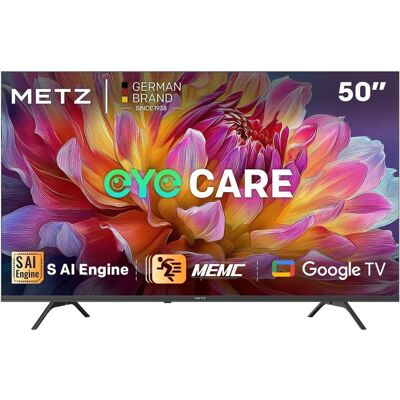 TV Metz LED 50MUF7000Z 50" 4K UltraHD 120Hz Smart TV Google TV HDR10 Dolby Atmos TV Metz LED 50MUF7000Z 50" 4K UltraHD 120Hz Smart TV Google TV HDR10 Dolby Atmos