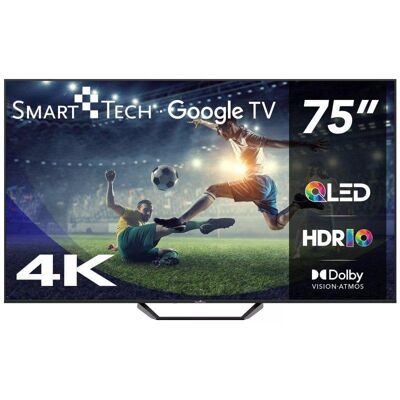 smart-tech TV Smart Tech QLED 75QG06K 75" 4K UltraHD 60Hz Smart TV Google TV HDR10 smart-tech TV Smart Tech QLED 75QG06K 75" 4K UltraHD 60Hz Smart TV Google TV HDR10