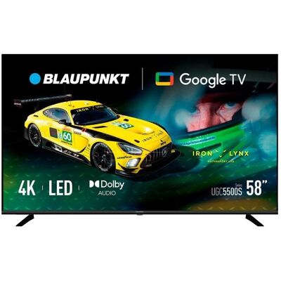TV Blaupunkt LED 58UGC5500S 58" 4K UltraHD 60Hz Smart TV Google TV HDR TV Blaupunkt LED 58UGC5500S 58" 4K UltraHD 60Hz Smart TV Google TV HDR