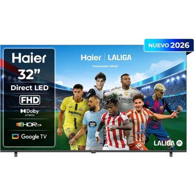 TV Haier LED H32K85GFX 32" Full HD 60Hz Smart TV Google TV HDR10 Dolby Audio TV Haier LED H32K85GFX 32" Full HD 60Hz Smart TV Google TV HDR10 Dolby Audio