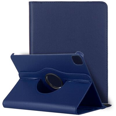 Funda giratoria de cuero sintético azul para iPad Pro 11 2020 / Air 4 2020 de Apple Funda giratoria de cuero sintético azul para iPad Pro 11 2020 / Air 4 2020 de Apple