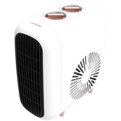 Calefactor Cerámico Cecotec ReadyWarm 600 Lagoon 2000W compacto con termostato ajustable Calefactor Cerámico Cecotec ReadyWarm 600 Lagoon 2000W compacto con termostato ajustable