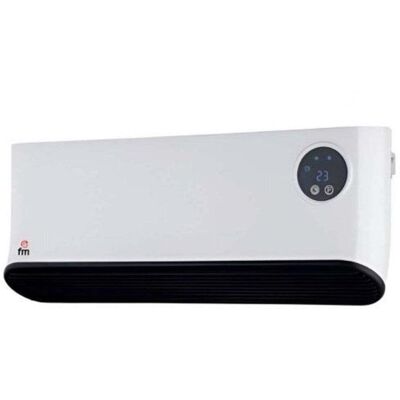 fm-brand Estufa eléctrica Blanco 2000W pantalla digital mando distancia aire fresco/calefacción fm-brand Estufa eléctrica Blanco 2000W pantalla digital mando distancia aire fresco/calefacción