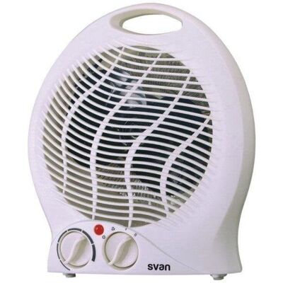 Calefactor Svan SVCA04CV 2000W con Turbo Ventilador Termostato Blanco Calefactor Svan SVCA04CV 2000W con Turbo Ventilador Termostato Blanco