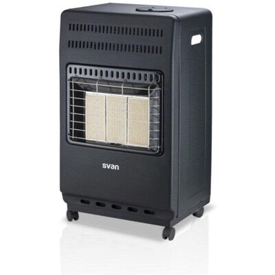 Estufa de Gas Infrarrojos Ceramica Svan SVCA34CAT 4.200 W con Ruedas Estufa de Gas Infrarrojos Ceramica Svan SVCA34CAT 4.200 W con Ruedas