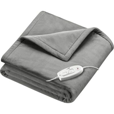 Manta eléctrica Beurer SHD 72 6 niveles temperatura gris Manta eléctrica Beurer SHD 72 6 niveles temperatura gris