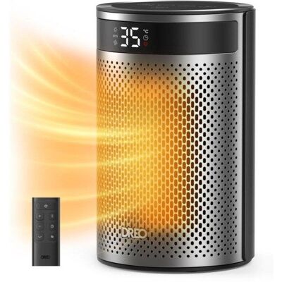 Calefactor cerámico Dreo Atom 416 1500W modo eco silencioso Calefactor cerámico Dreo Atom 416 1500W modo eco silencioso
