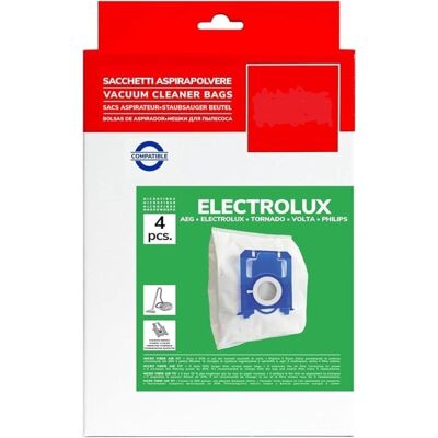 recamania Pack De 4 Bolsas Para Aspiradora En Microfibra Compatibles Con Philips, Aeg recamania Pack De 4 Bolsas Para Aspiradora En Microfibra Compatibles Con Philips, Aeg