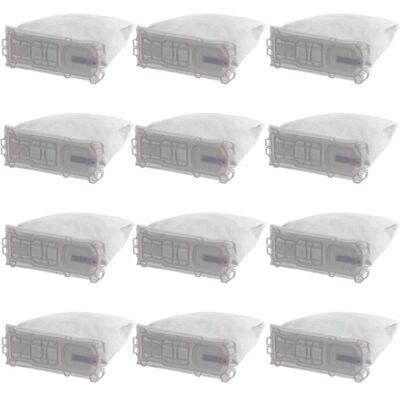 recamania Conjunto De 12 Bolsas De Tela Para Aspiradora Vorwerk Compatible Con Modelos 135, 136, 135sc, Vk136 recamania Conjunto De 12 Bolsas De Tela Para Aspiradora Vorwerk Compatible Con Modelos 135, 136, 135sc, Vk136