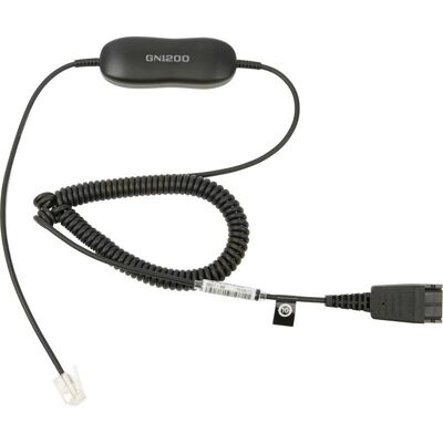 Cable Jabra GN1200 Procesador de Audio Universal Negro Cable Jabra GN1200 Procesador de Audio Universal Negro