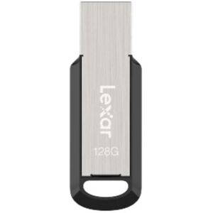 Memoria USB Lexar JumpDrive M400 128GB USB 3.2 Gen1 Plata con cifrado AES Memoria USB Lexar JumpDrive M400 128GB USB 3.2 Gen1 Plata con cifrado AES