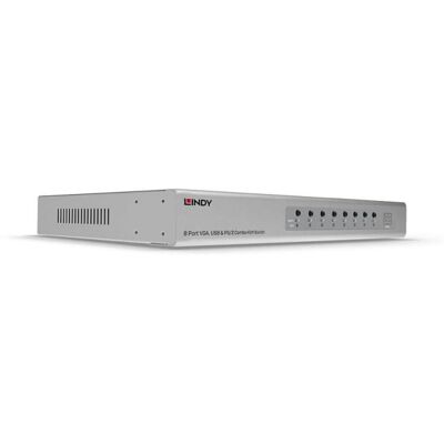 Switch KVM Lindy 39526 8 Puertos VGA Full HD Montaje en Rack 1U Plata Switch KVM Lindy 39526 8 Puertos VGA Full HD Montaje en Rack 1U Plata