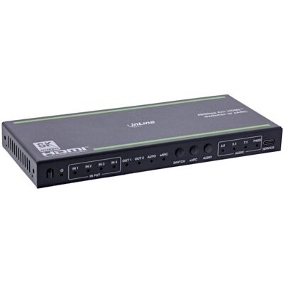 Conmutador HDMI InLine 57885A 6 Puertos HDMI 2.1 8K Conmutador HDMI InLine 57885A 6 Puertos HDMI 2.1 8K