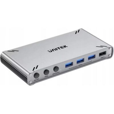 KVM Switch Unitek D1118AGY01-EU HDMI USB-C 4K KVM Switch Unitek D1118AGY01-EU HDMI USB-C 4K