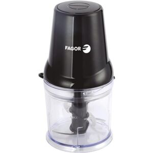 Picadora Fagor EasyCut FGE07001 400W Negra 0.5L Recipiente Plástico Doble Cuchilla Picadora Fagor EasyCut FGE07001 400W Negra 0.5L Recipiente Plástico Doble Cuchilla