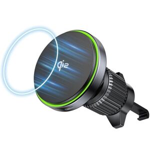 Cargador De Coche Unitek Con Soporte Magsafe De 38 W Qi2 Cargador De Coche Unitek Con Soporte Magsafe De 38 W Qi2