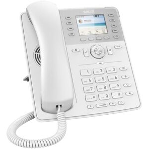 Teléfono IP Snom D735 Blanco con Conexión por Cable Teléfono IP Snom D735 Blanco con Conexión por Cable