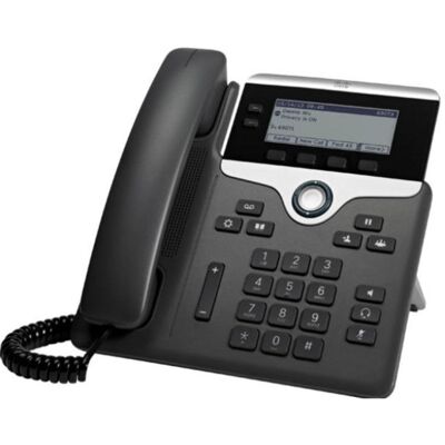 Teléfono IP Cisco 7811 Negro/Plata Cableado Pantalla LED PoE Teléfono IP Cisco 7811 Negro/Plata Cableado Pantalla LED PoE